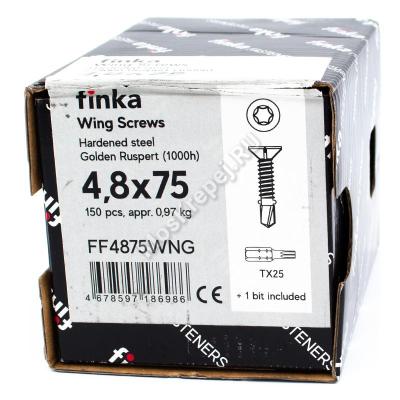 Саморез флюгель Finka Wing 4,8x75