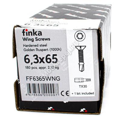 Саморез флюгель Finka Wing 6,3x65 Саморез флюгель Finka Wing 6,3x65