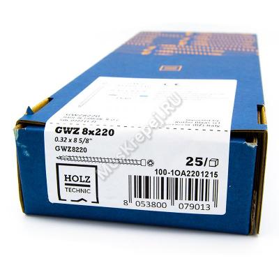 Конструкционные саморезы HOLZ TECHNIC GWZ 8x220