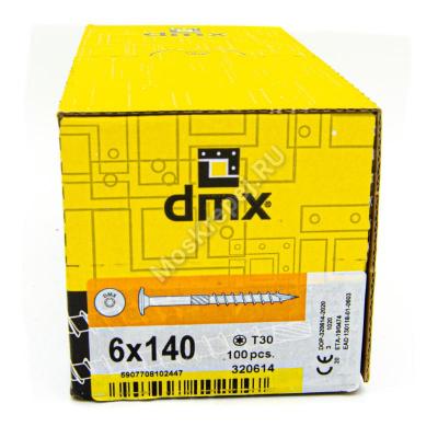 Саморез конструкционный тарельчатая головка Domax 6x140