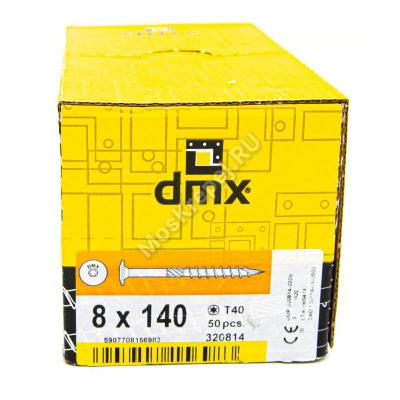 Саморез конструкционный тарельчатая головка Domax 8x140