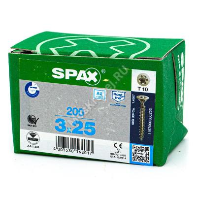 SPAX 3x25 нержавеющая сталь A2 SPAX 3x25 нержавеющая сталь A2