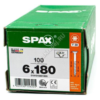 Саморез универсальный SPAX 6x180