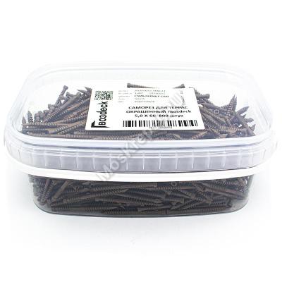 Саморезы для террасной доски окрашенный 5x60 Саморезы для террасной доски окрашенный 5x60