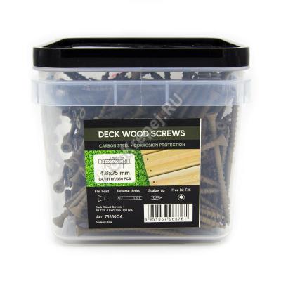 Саморезы Deck Wood Screws 4.8x75