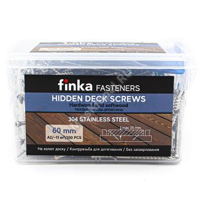 Саморезы Finka Hidden Deck Screws 60 мм 
