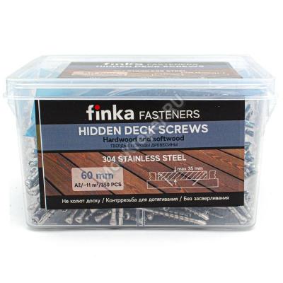 Саморезы Finka Hidden Deck Screws 60 мм 