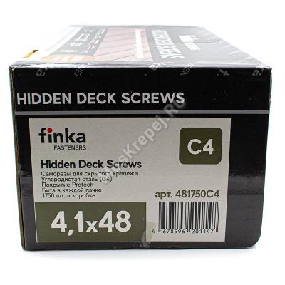 Саморезы Finka Hidden Deck Screws 48 мм