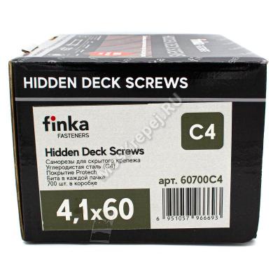 Саморезы Finka Hidden Deck Screws 60 мм