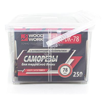 Саморезы PHA-DK 4.2x78 для террасной доски Саморезы PHA-DK 4.2x78 для террасной доски