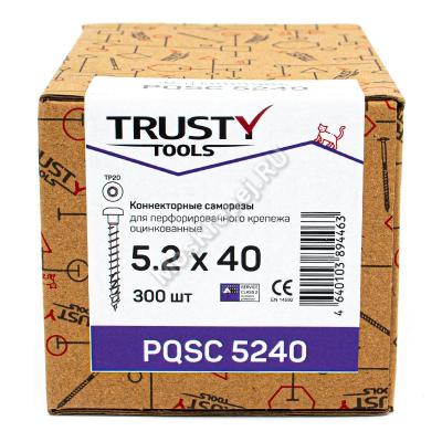 Саморез для перфорированного крепежа 5.2x40 Саморез для перфорированного крепежа 5.2x40