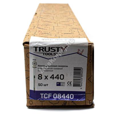 Конструкционные саморезы TCF 8x440 тарельчатая головка Конструкционные саморезы TCF 8x440 тарельчатая головка