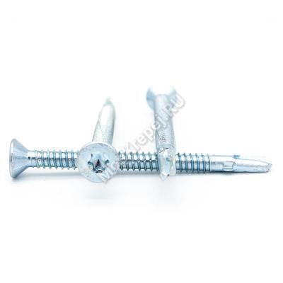 Саморез флюгель 6,3x80 для крепления дерево к металлу