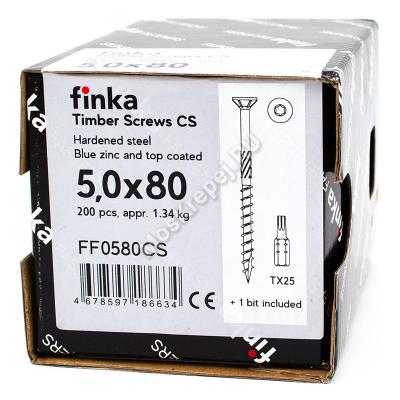 Finka Timber Screws CS 5,0x80