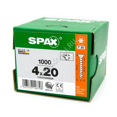 Саморез универсальный SPAX 4x20