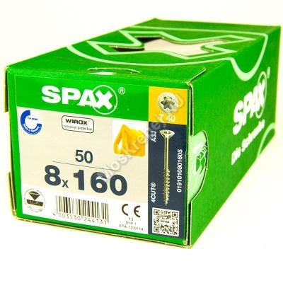Саморезы для деревянных конструкций SPAX 8x160
