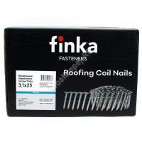 Гвозди барабанные кровельные Finka DPN 3.1x25 Ring GVZ Гвозди барабанные кровельные Finka DPN 3.1x25 Ring GVZ