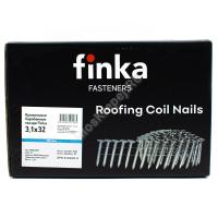 Гвозди барабанные кровельные Finka DPN 3.1x32 Ring GVZ Гвозди барабанные кровельные Finka DPN 3.1x32 Ring GVZ
