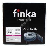 Гвозди барабанные Finka 2.5х50 Ring NK Гвозди барабанные Finka 2.5х50 Ring NK