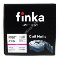 Гвозди барабанные Finka 3.1х90 Ring NK Гвозди барабанные Finka 3.1х90 Ring NK
