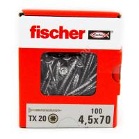 Саморезы Fischer 4,5x70 для ДСП и фасада из нержавейки