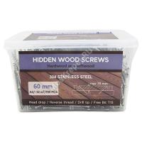 Саморезы Hidden Wood Screws 60 мм из нержавейки Саморезы Hidden Wood Screws 60 мм из нержавейки