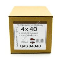 Саморезы QAS 4х40 для открытого крепежа  Саморезы QAS 4х40 для открытого крепежа