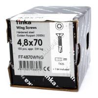Саморез флюгель Finka Wing 4,8x70 Саморез флюгель Finka Wing 4,8x70