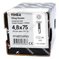 Саморез флюгель Finka Wing 4,8x75 Саморез флюгель Finka Wing 4,8x75