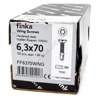 Саморез флюгель Finka Wing 6,3x70 Саморез флюгель Finka Wing 6,3x70