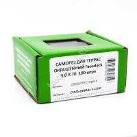 Саморезы для террасной доски окрашенный гвозdeck 5x70 (100 шт.) Саморезы для террасной доски окрашенный гвозdeck 5x70 (100 шт.)