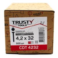 Саморезы для крепления фиброцементных панелей к металлу 4,2х32 Саморезы для крепления фиброцементных панелей к металлу 4,2х32