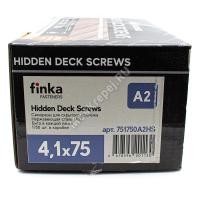 Саморезы Finka Hidden Deck Screws 75 мм из нержавейки Саморезы Finka Hidden Deck Screws 75 мм из нержавейки