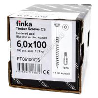 Finka Timber Screws CS 6,0x100 Finka Timber Screws CS 6,0x100