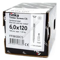 Finka Timber Screws CS 6,0x120 Finka Timber Screws CS 6,0x120