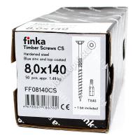 Finka Timber Screws CS 8,0x140 Finka Timber Screws CS 8,0x140