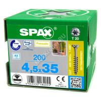 Саморез SPAX 4.5x35 из нержавейки