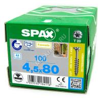 Саморез SPAX 4.5x80 из нержавейки