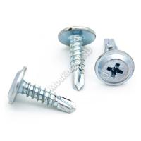 Саморез с прессшайбой усиленный 4,2x16 мм цинк (1000 шт.) Саморез с усиленной прессшайбой со сверлом HWX5-T-P5-4.2х16