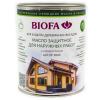 BIOFA 2043 Масло защитное для наружных работ с антисептиком 1 л.