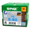Саморез SPAX D 5x60 Антик для террасной доски
